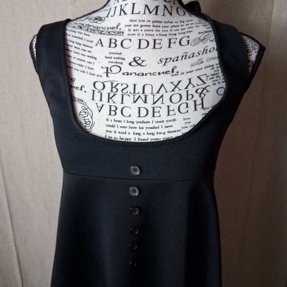 Allegra K Black Dress Medium - Picture 3 of 5